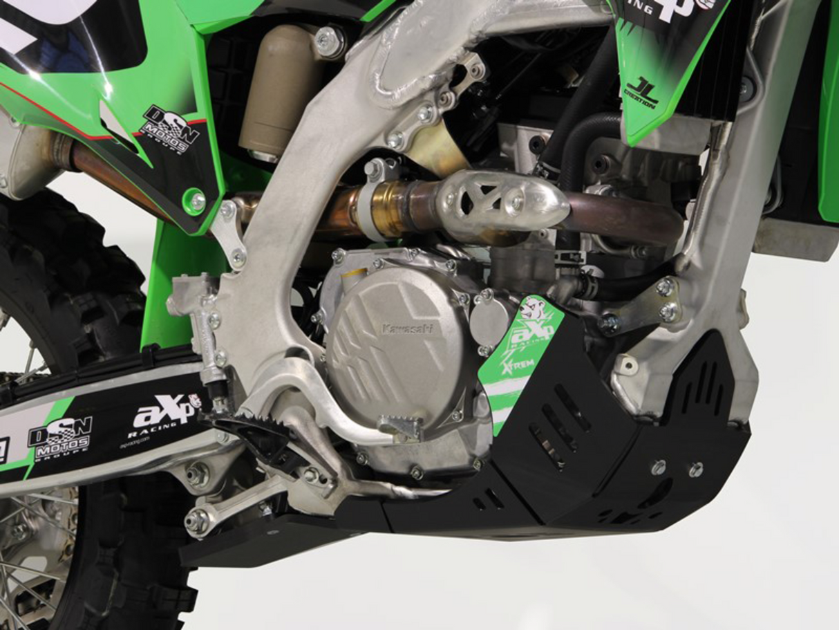 Placa de protección AXP RACING Xtrem - Negra - Kawasaki - KX 250/250X AX1675