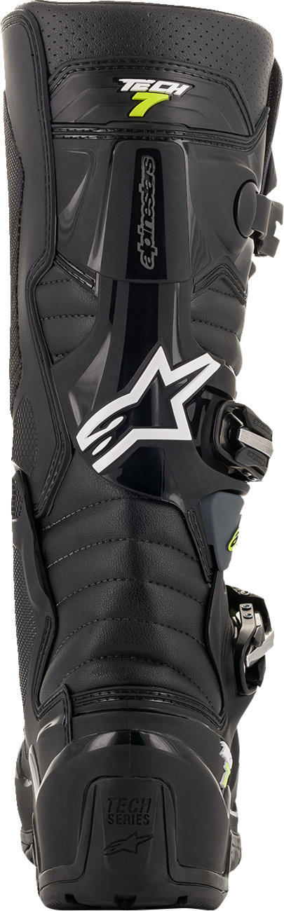 Botas ALPINESTARS Tech 7 Enduro Drystar® - Negras - Talla 12 de EE. UU. 2012620-106-12