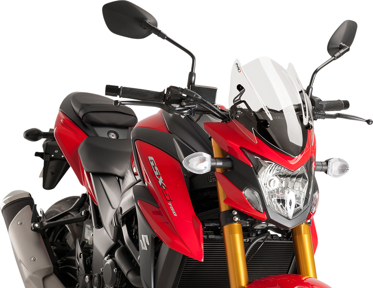 Cúpula deportiva Naked PUIG HI-TECH PARTS - Transparente - Suzuki 9435W