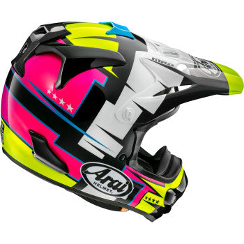 Casco ARAI HELMETS VX-Pro4 - Batalla - Amarillo - Mediano 0110-8718