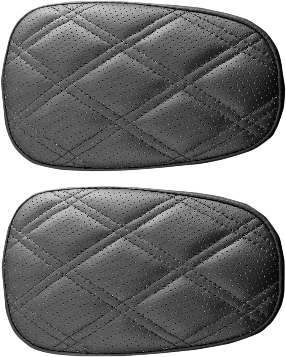 Almohadillas para reposabrazos con costura enrejada SADDLEMEN 11887-LS