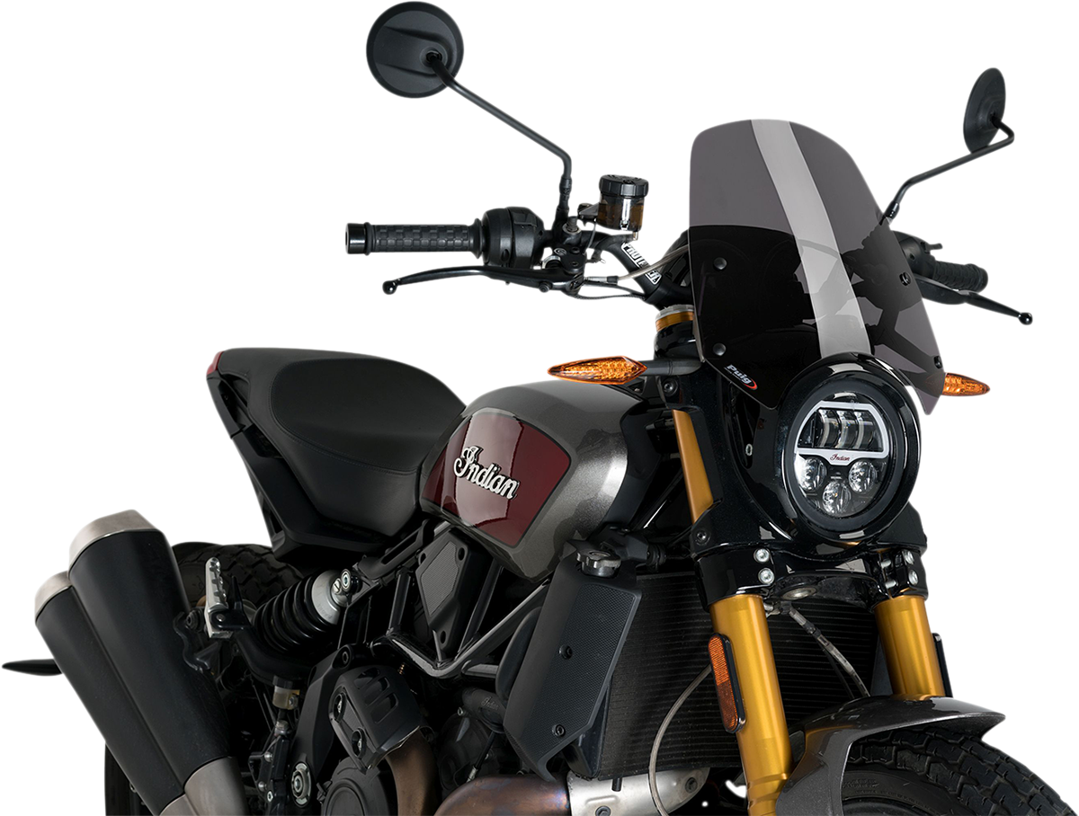 Cúpula PUIG HI-TECH PARTS Nueva Generación - Ahumado Oscuro - FTR 1200 3834F