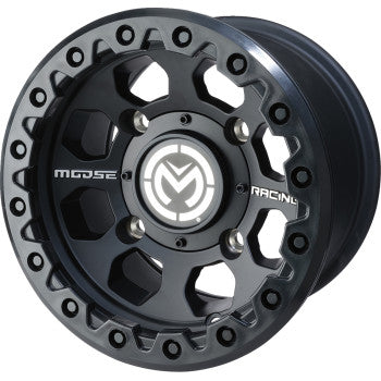 Rueda MOOSE UTILITY - 23X - Delantera - Negra - 12x7 - 4/156 - 4+3 23MO127156SB4