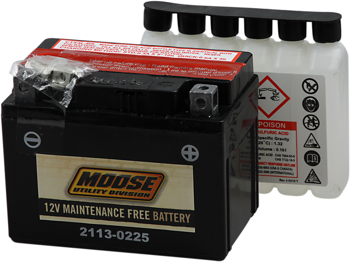 Batería AGM MOOSE UTILITY - YTX4L-BS 2113-0225