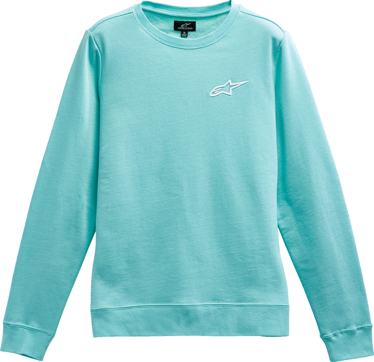 Polar Ageless Crew de ALPINESTARS para mujer - Aguamarina claro/blanco - 2XL 12325182072262X