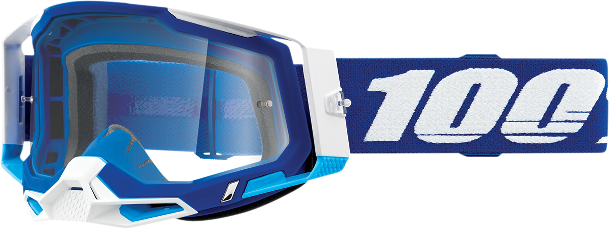 Gafas 100% Racecraft 2 - Azul - Transparente 50009-00002