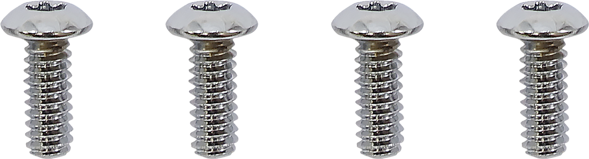 Tornillos de la carcasa del interruptor de DRAG SPECIALTIES - Cromados MPBDR18