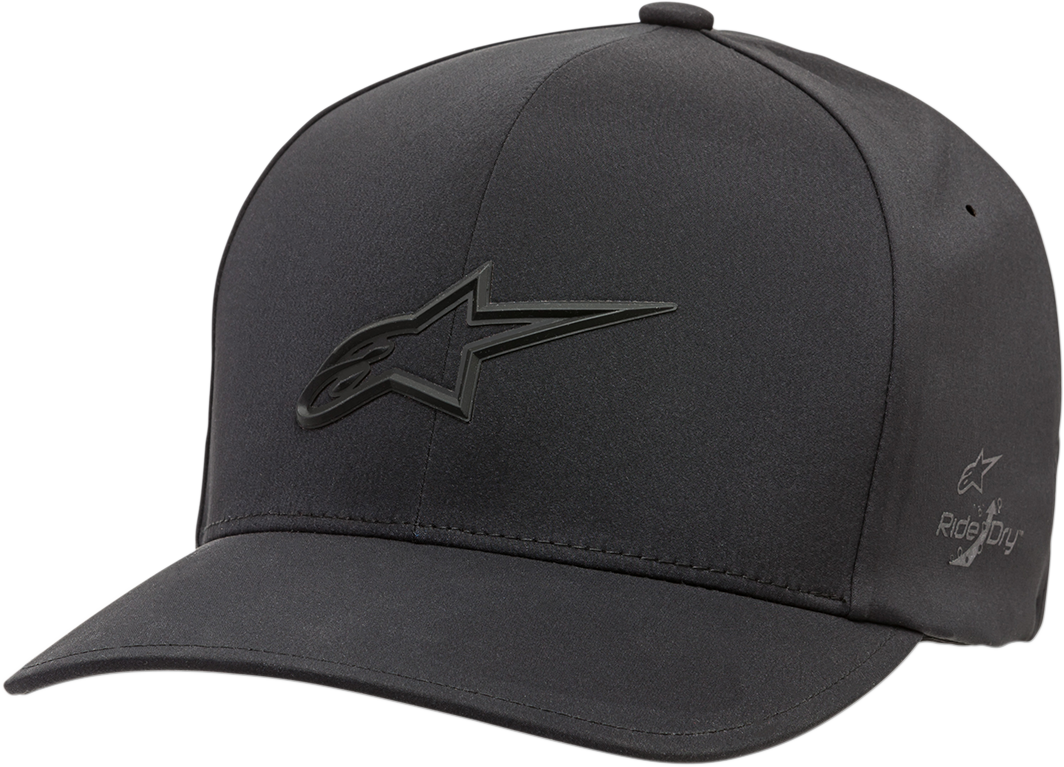 Gorra ALPINESTARS Ageless Delta - Negra - Talla pequeña/mediana 1019-8110010-SM