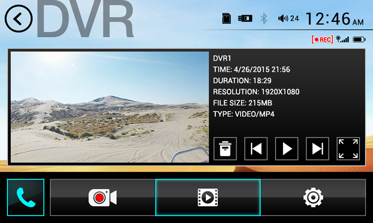 Centro de mando NAVATLAS - 7" - Polaris DXP1000DVR