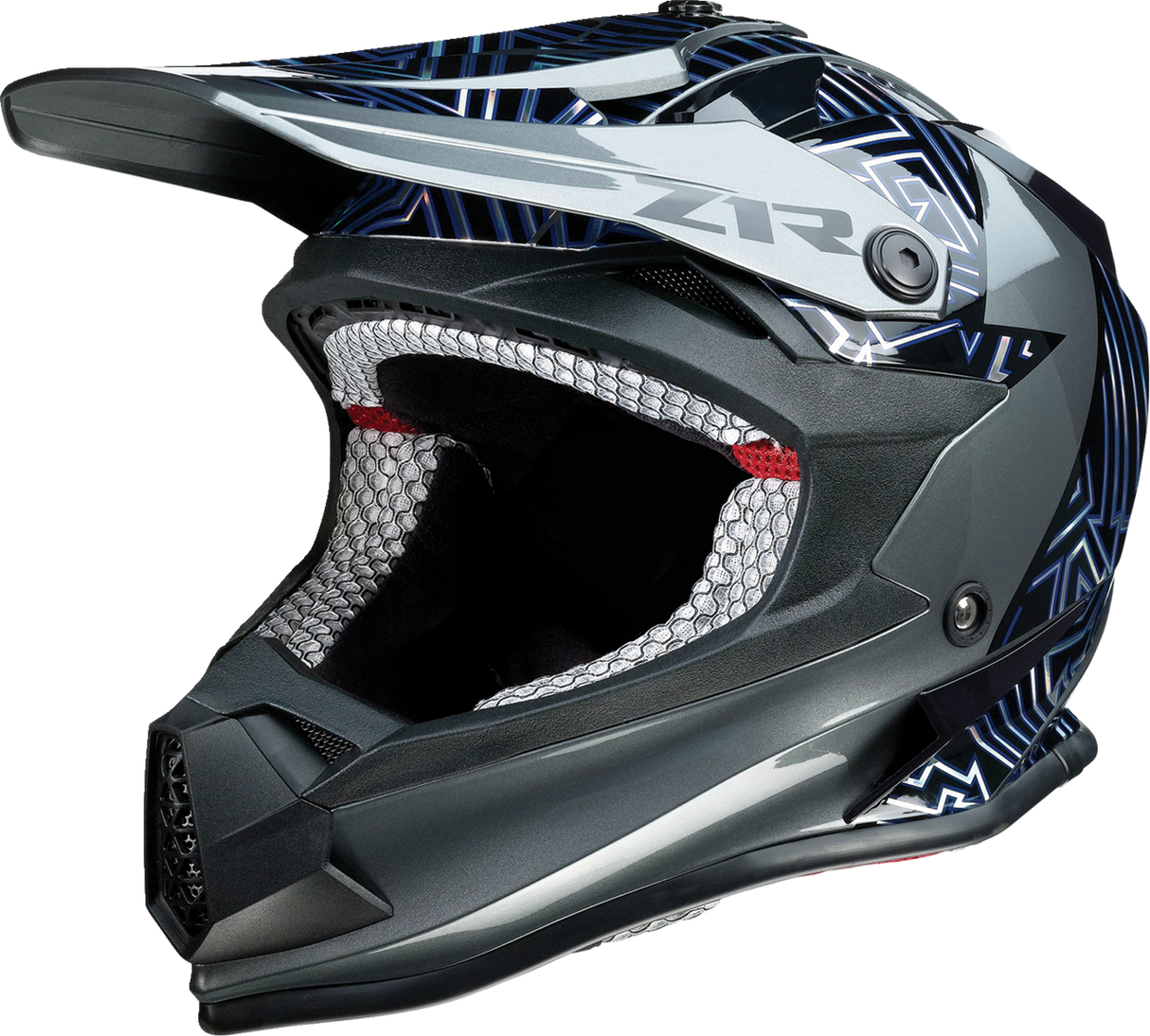 Casco de motocicleta juvenil Z1R FI - Lumen - MIPS - Iridiscente - Mediano 0111-1521