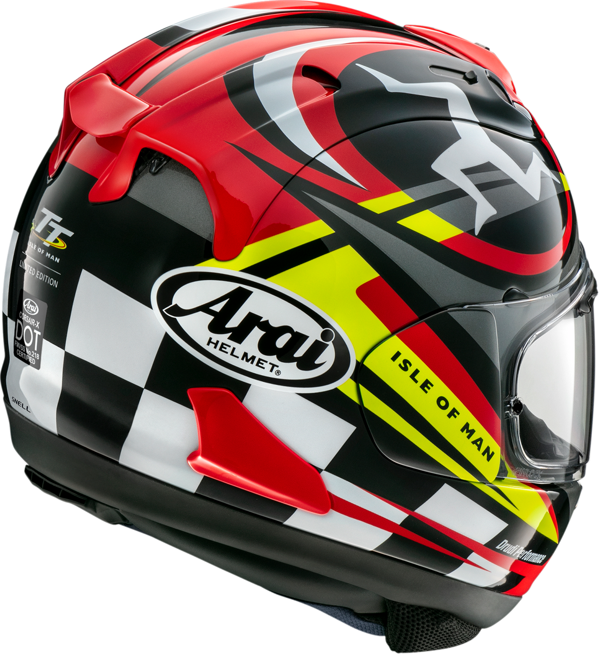 Casco de moto ARAI Corsair-X - IOM TT 2023 - 2XL 0101-16213