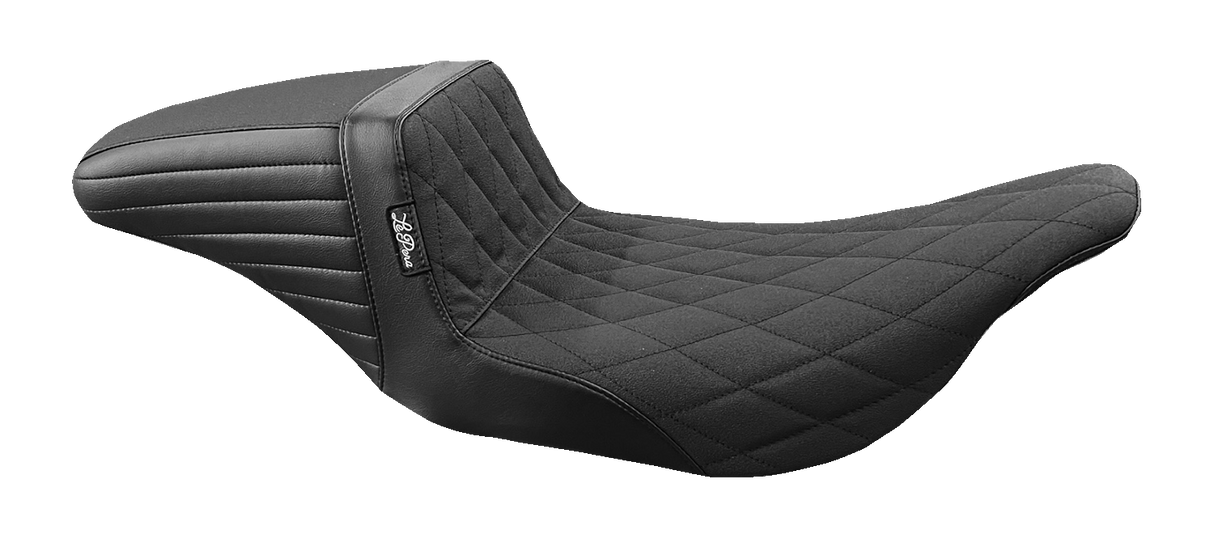 Asiento LE PERA Kickflip - Doble Diamante - Negro - FL '97-'07 LH-597DD