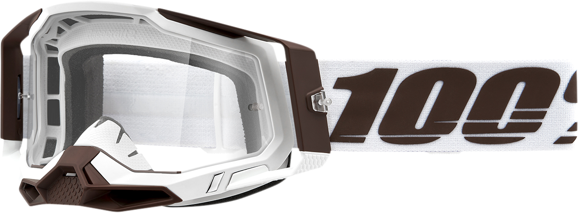 Gafas de natación 100% Racecraft 2 - Snowbird - Transparentes 50009-00007