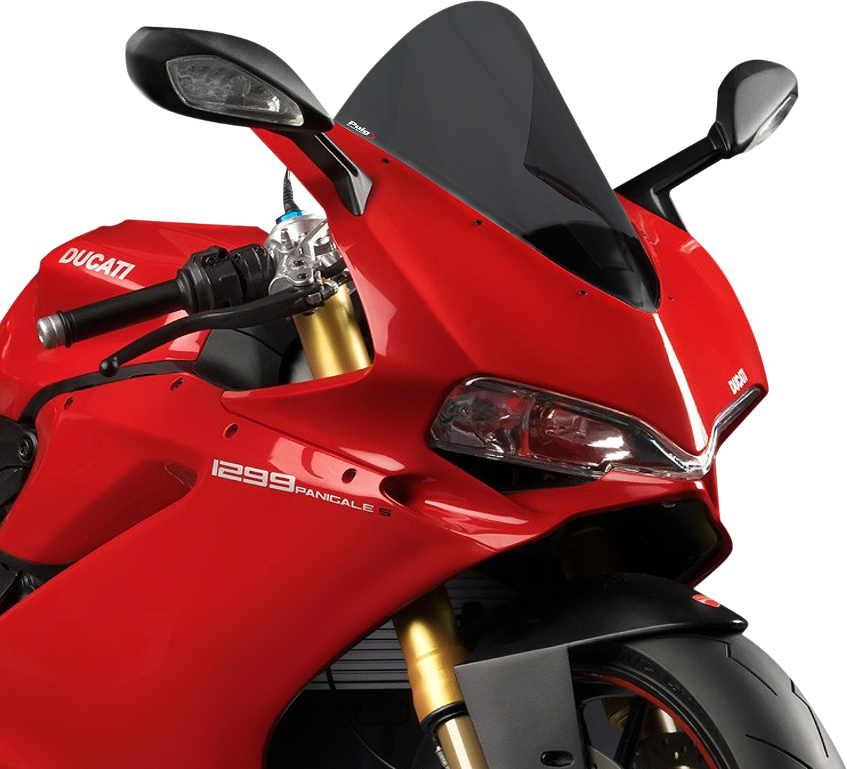 Cúpula Race PUIG HI-TECH PARTS - Ahumado oscuro - Panigale 7621F
