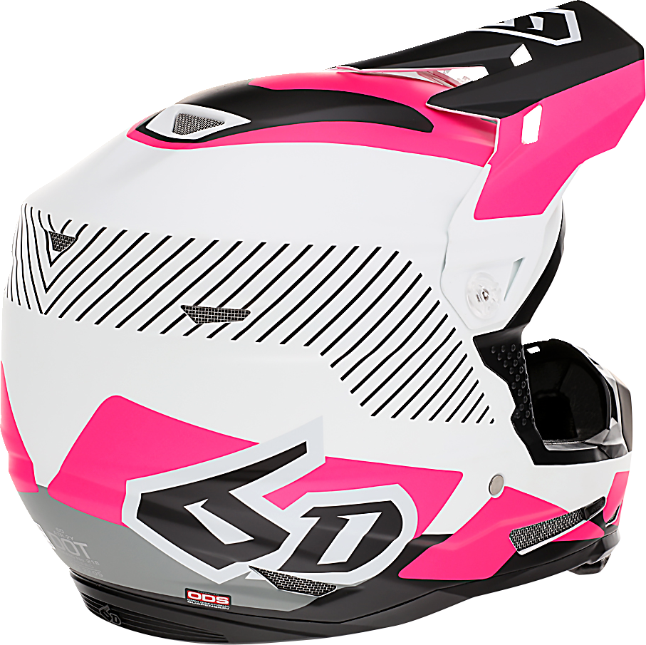 Casco de motocicleta 6D ATR-2Y - Fusion - Rosa - Talla L 11-6412