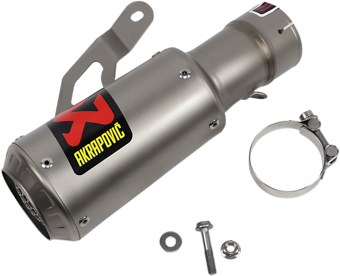 Escape Akrapovic de titanio Slip-On Line S-B10SO11-CBT para BMW S1000R, S1000RR y M1000RR 2020-2025