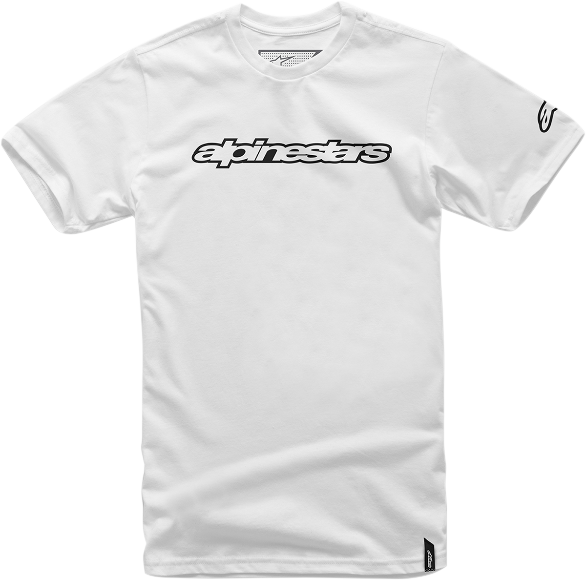 Camiseta con logo de ALPINESTARS - Blanco/Negro - XL 1036720152010XL
