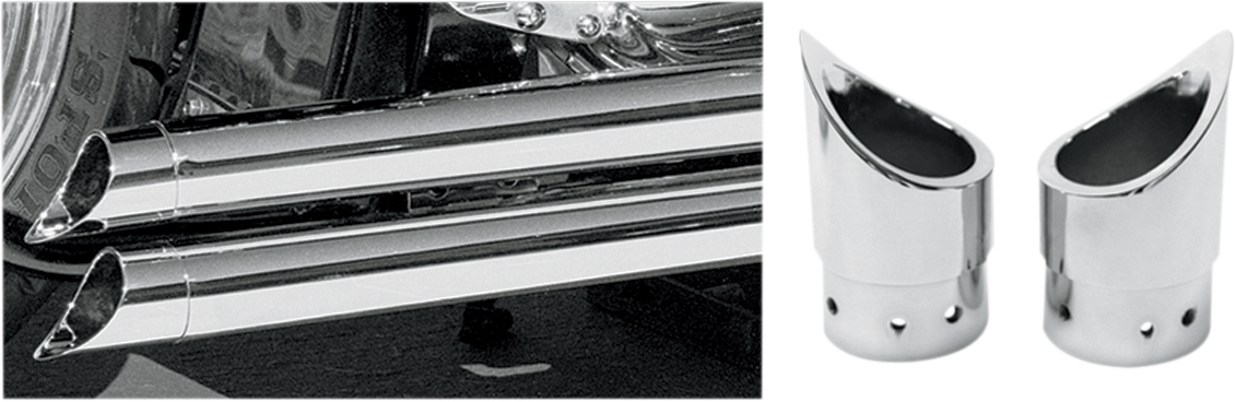 Punta de escape BARON - Mini festoneada BA-1100-02