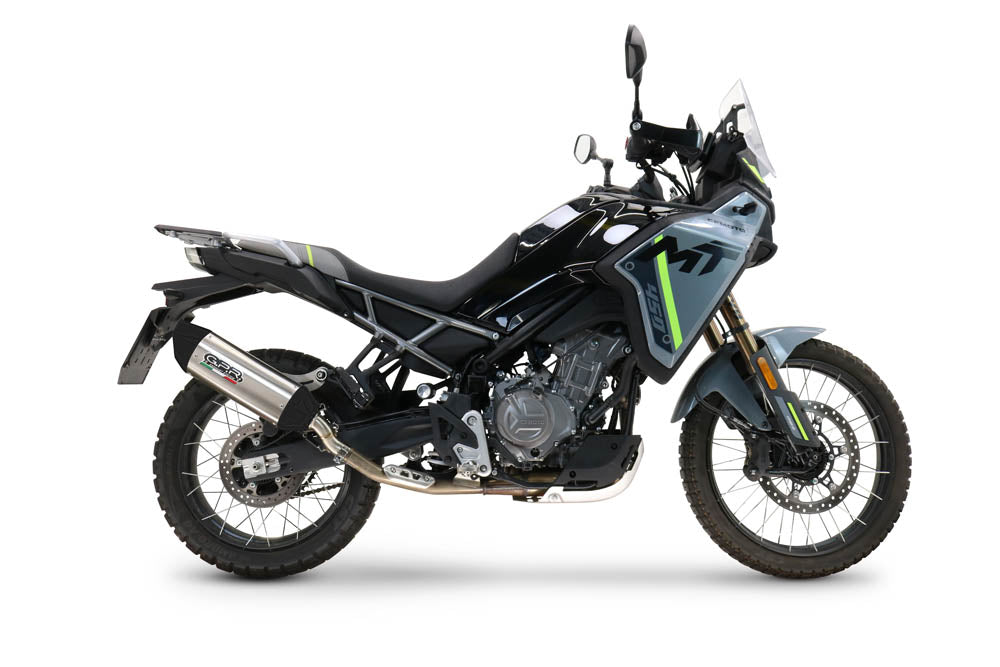 CF Moto 450 MT 2024-2026 Exhaust GPR Slip-on Furore-X Titanio