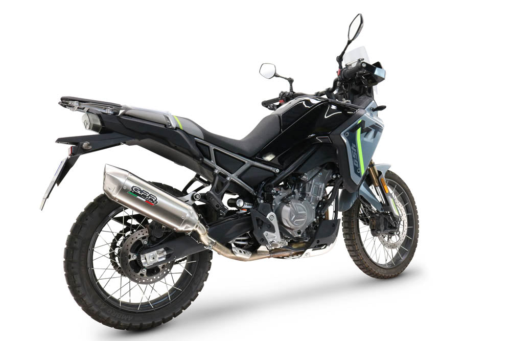CF Moto 450 MT 2024-2026 Exhaust GPR Slip-on Furore-X Acciaio Inox - photo 5