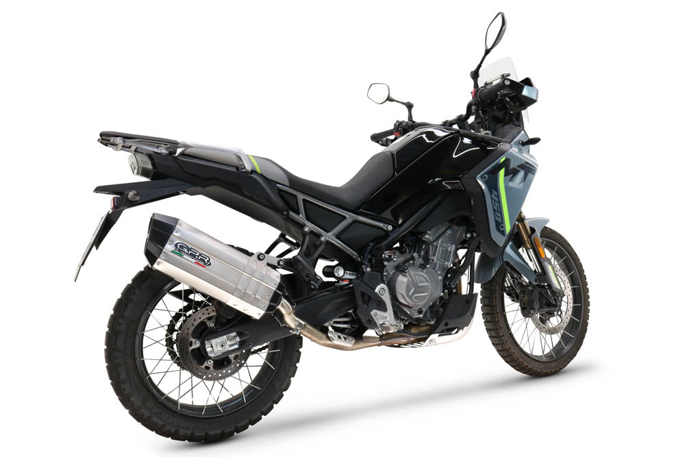 CF Moto 450 MT 2024-2026 Exhaust GPR Slip-on Hyper Sonic Titanium