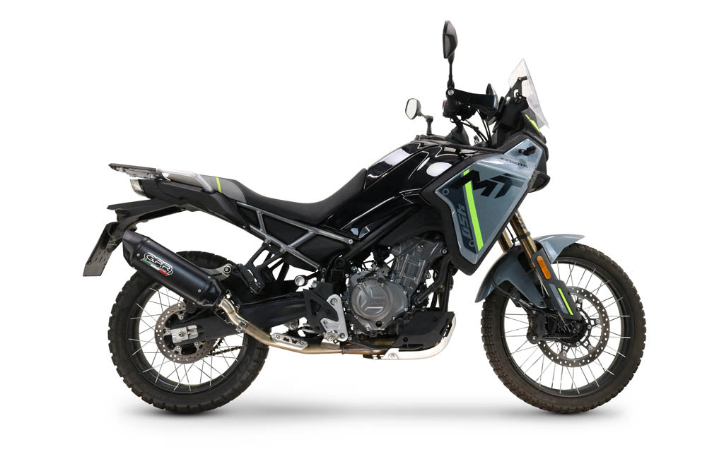 CF Moto 450 MT 2024-2026 Exhaust GPR Slip-on Furore-X Titanio Nero - photo 4