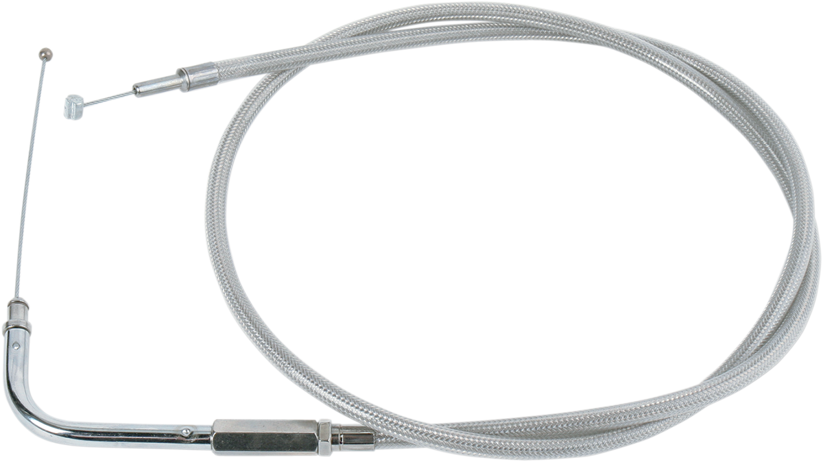 Cable del acelerador DRAG SPECIALTIES - 39-1/2" - Trenzado 5331100B
