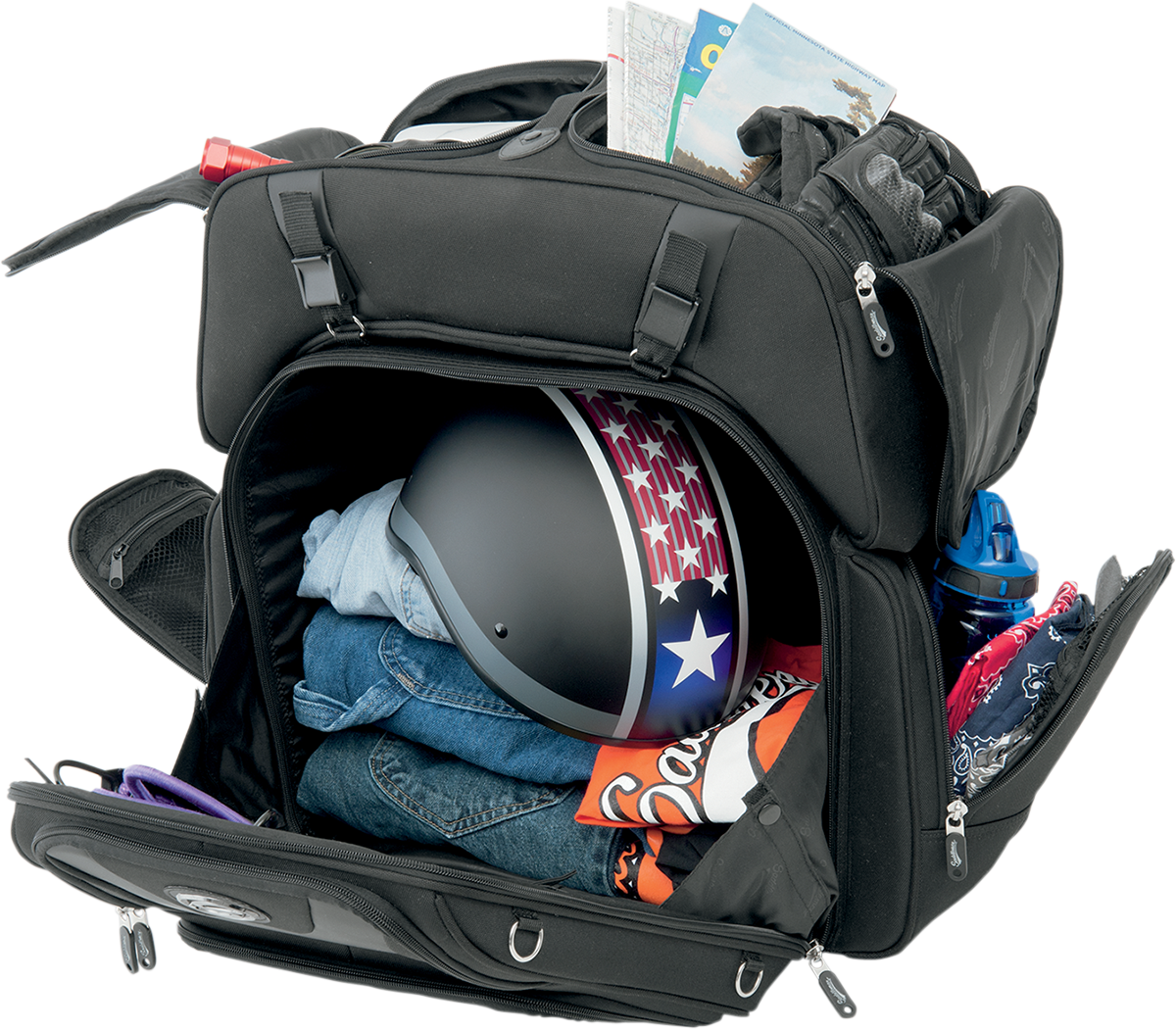 SADDLEMEN FTB3600 Respaldo deportivo y bolsa combinada EX000698