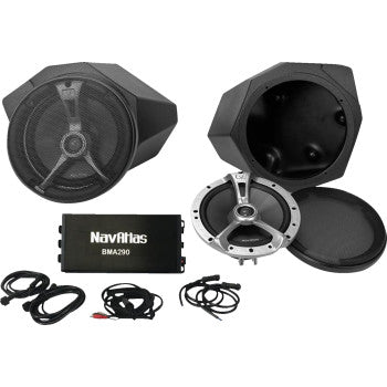 Kit de altavoces NAVATLAS para panel de protección - 6-1/2" - Maverick X3 2022-2023 NX365KPPK