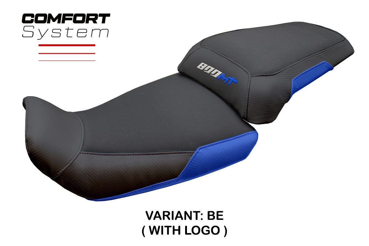 CF MOTO 800 MT 2022-2026 Seat Cover TPZ Italia Comfort Blue