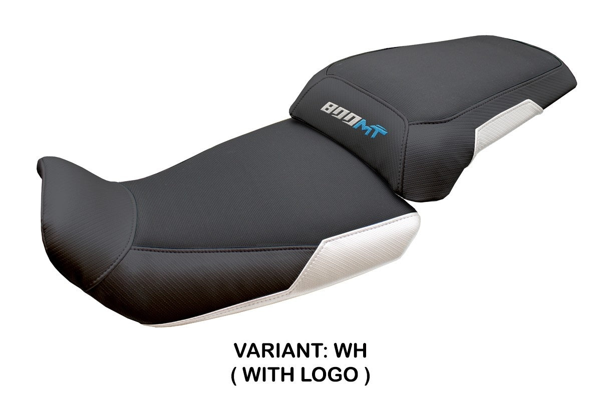 CF Moto 800MT Sport 2022-2026 Seat Cover TPZ Italia White Black