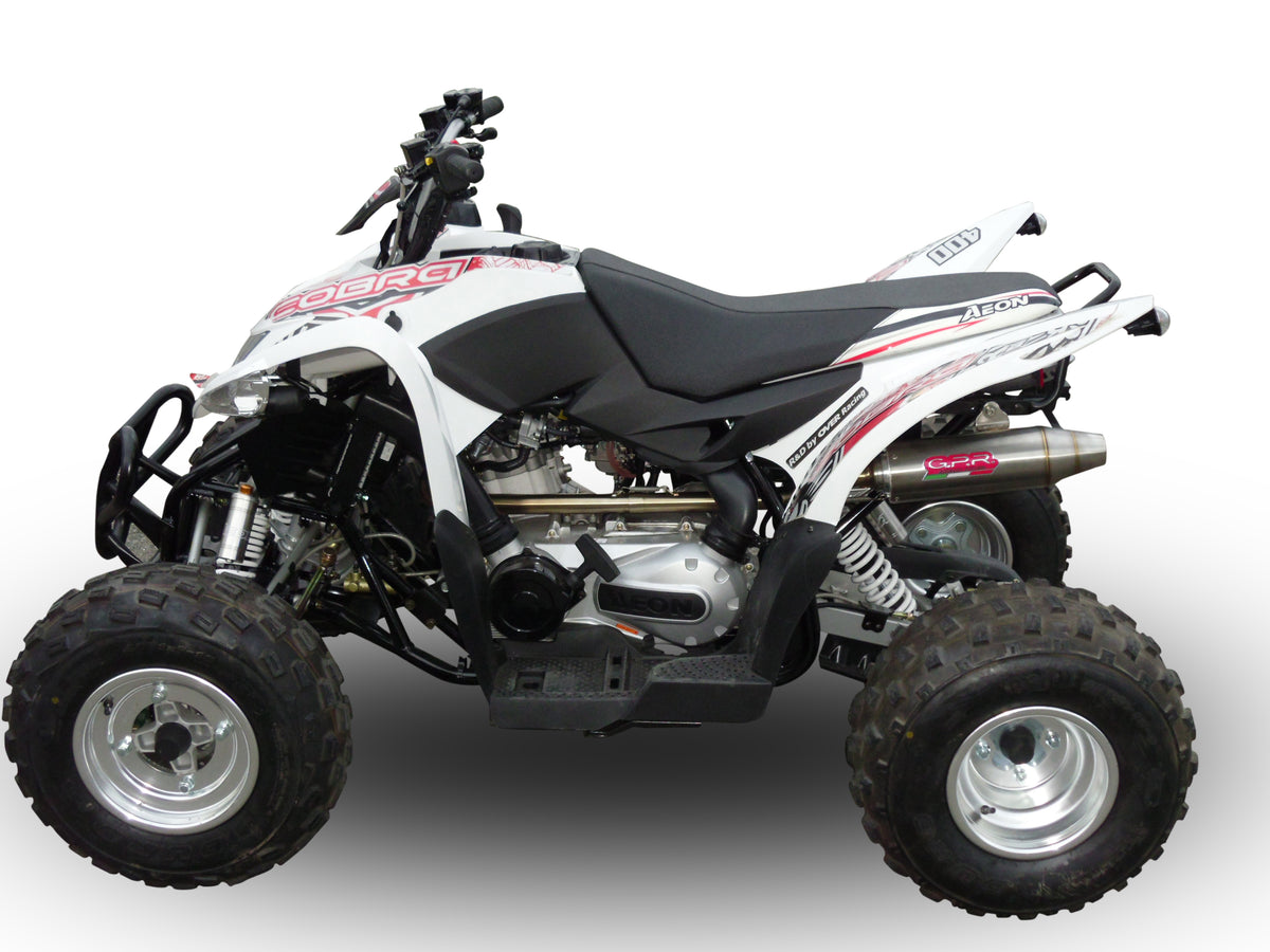 Aeon Cobra 400 2017-2020 Exhaust GPR Full System Deeptone Atv
