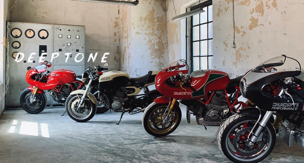 Moto Guzzi V 50 1977-1987 Exhaust GPR Silencers without link pipe Deeptone Black Cafè Racer