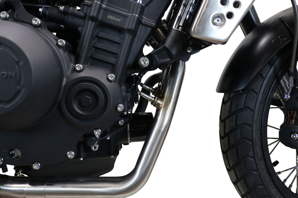 Brixton Crossfire 500X 2022-2023 Exhaust GPR Decat Pipe 304 Stainless Steel - photo 3