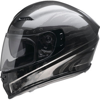 Casco de motocicleta Z1R Jackal - Patriot - Stealth - XL 0101-15430