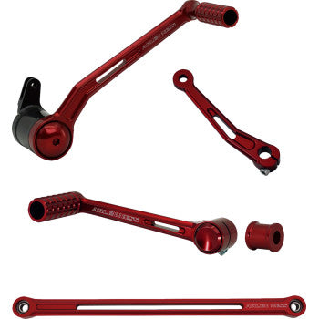Kit de pedal SpeedLiner de ARLEN NESS - Solo - Rojo 420-135