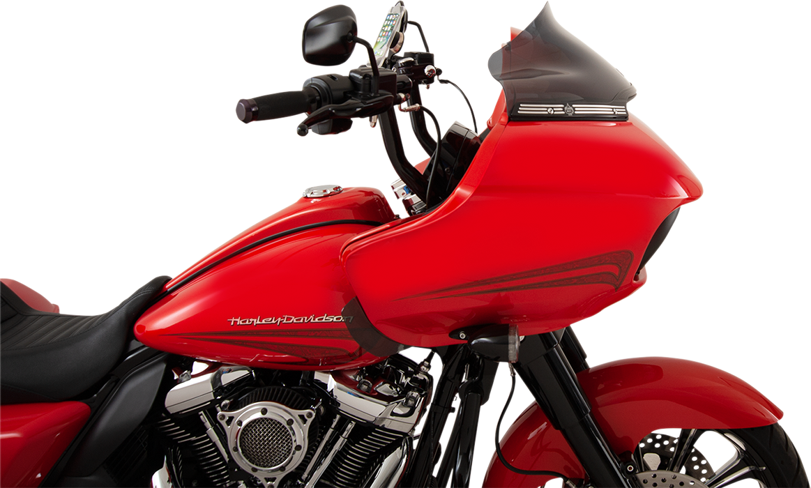 Parabrisas KLOCK WERKS Flare™ - 9" - Ahumado oscuro - FLTR KWW-01-0326