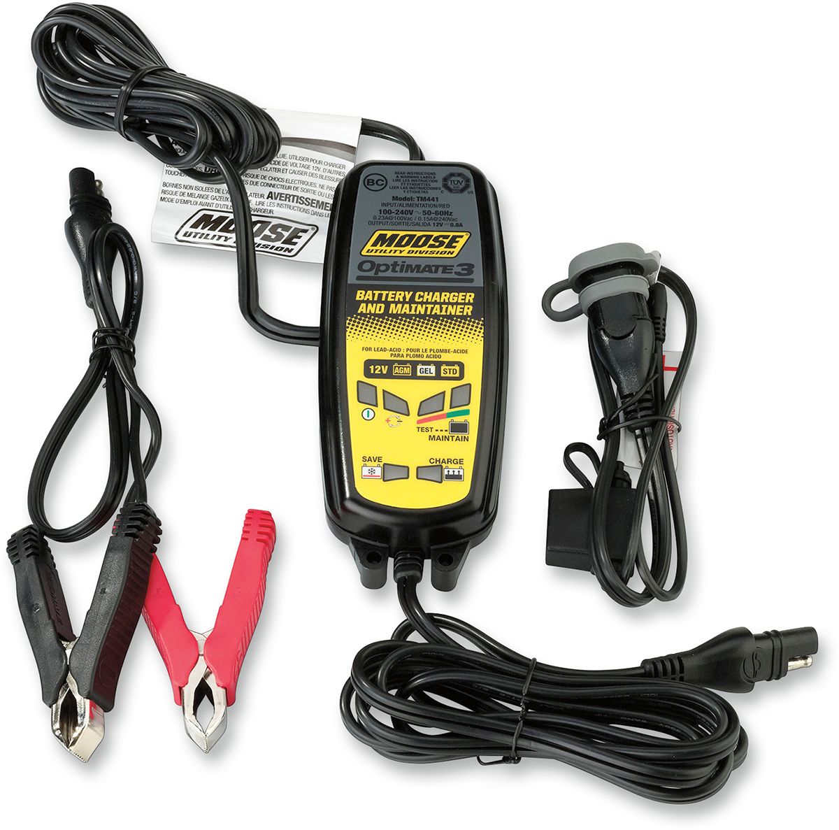Cargador MOOSE UTILITY Optimate 3 TM441