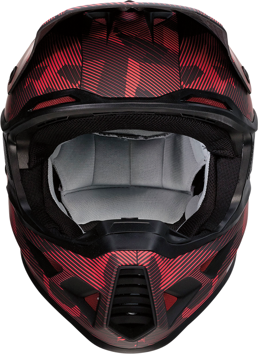 Casco MOOSE RACING FI - Camuflaje Agroid - MIPS® - Rojo/Negro - 3XL 0110-7765
