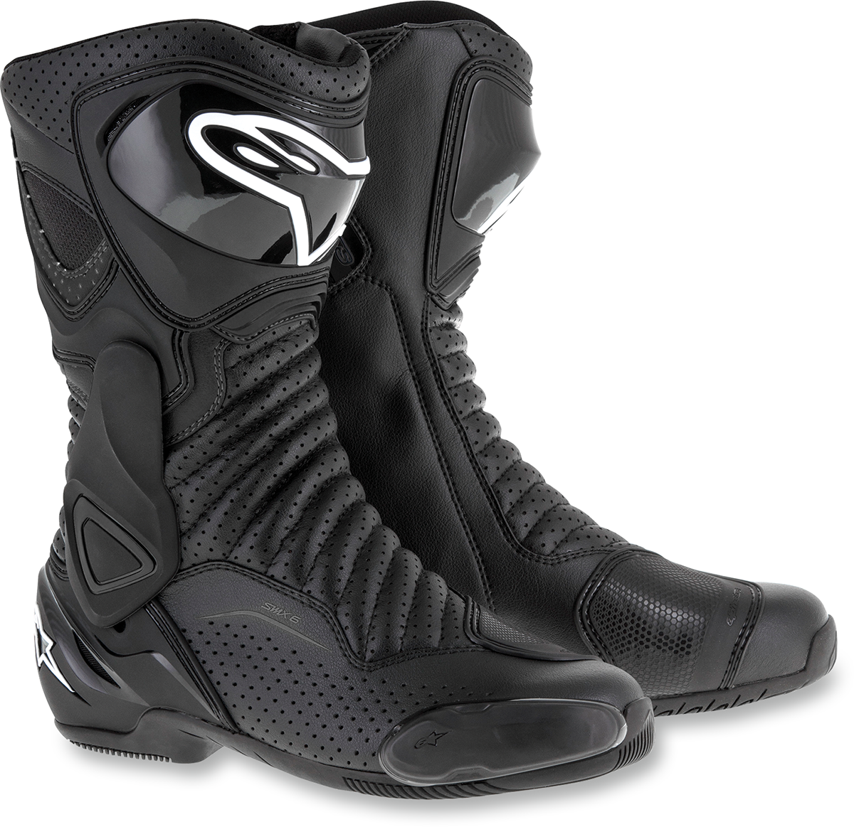 Botas ventiladas ALPINESTARS SMX-6 v2 - Negras - Talla 11.5 EE. UU. / 46 UE 2223017-1102-46