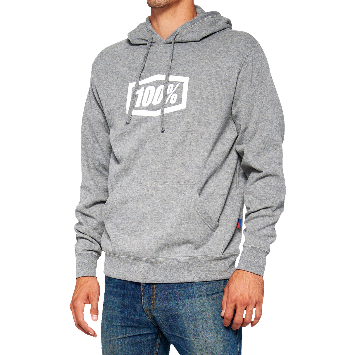 Sudadera con capucha 100% Icon - Gris - XL 20029-00018