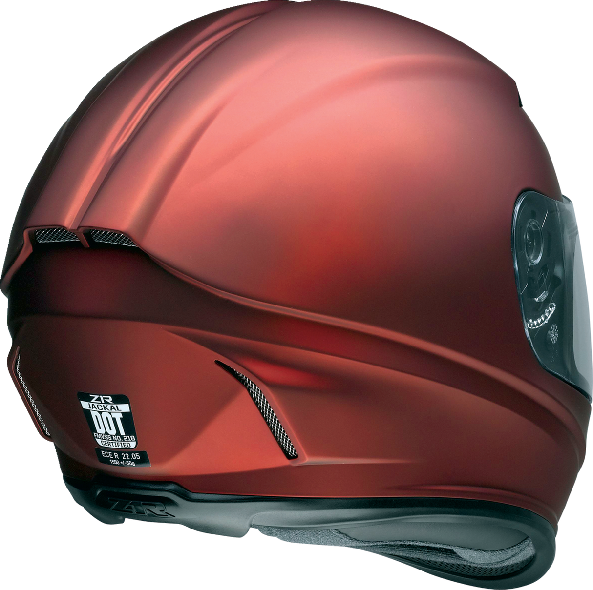 Casco de moto Z1R Jackal - Satén - Rojo - 3XL 0101-14827