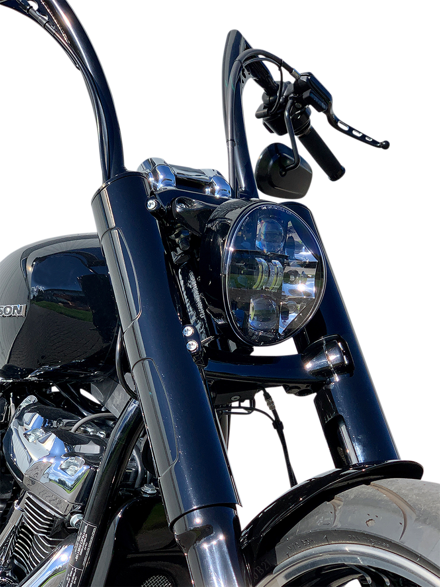 Cubierta de horquilla KODLIN MOTORCYCLE - Negra - Softail Breakout FXBR/FXBRS K46660