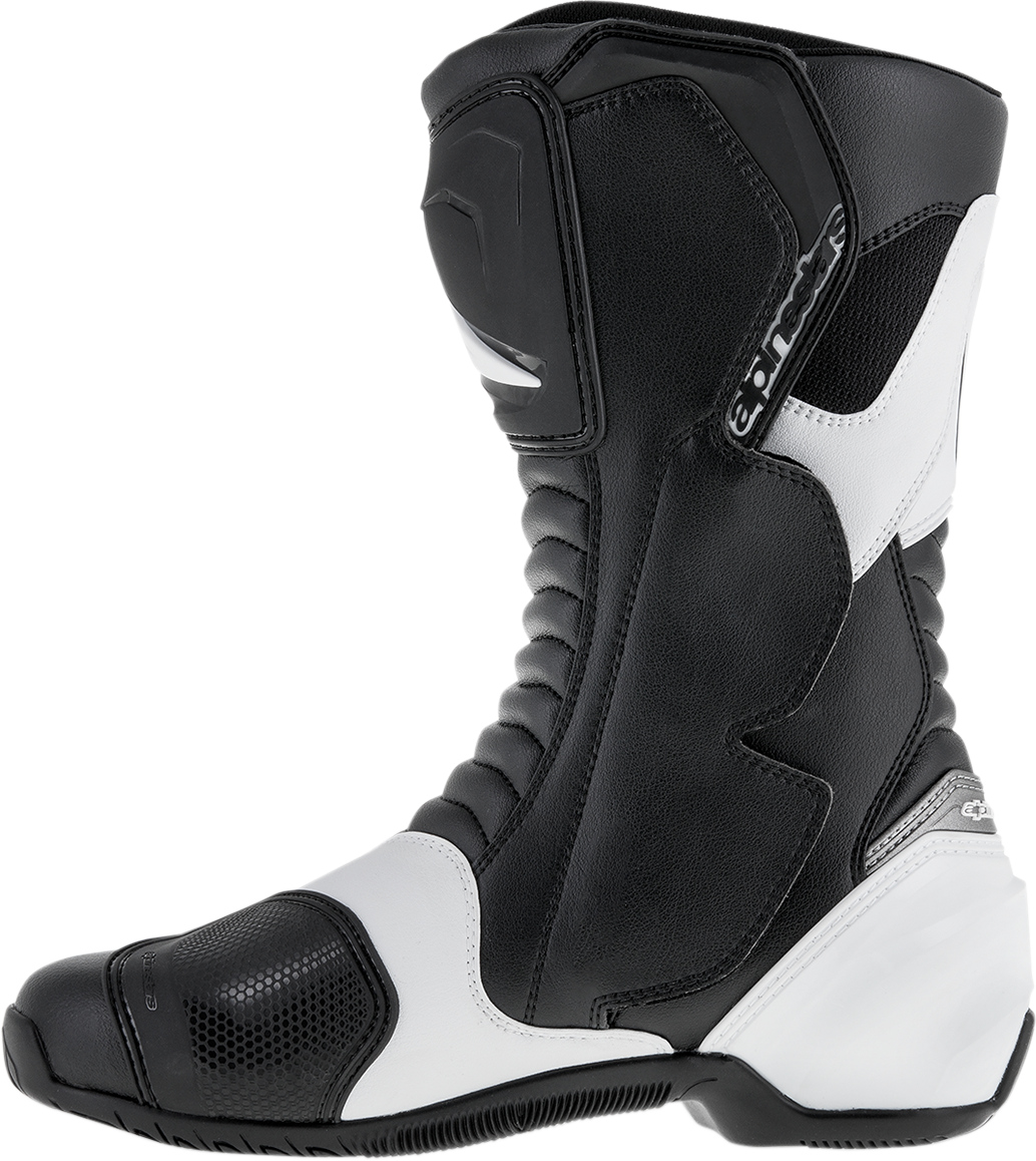 Botas ALPINESTARS SMX-S - Negro/Blanco - Talla 10.5 EE. UU. / 45 UE 2223517-12-45