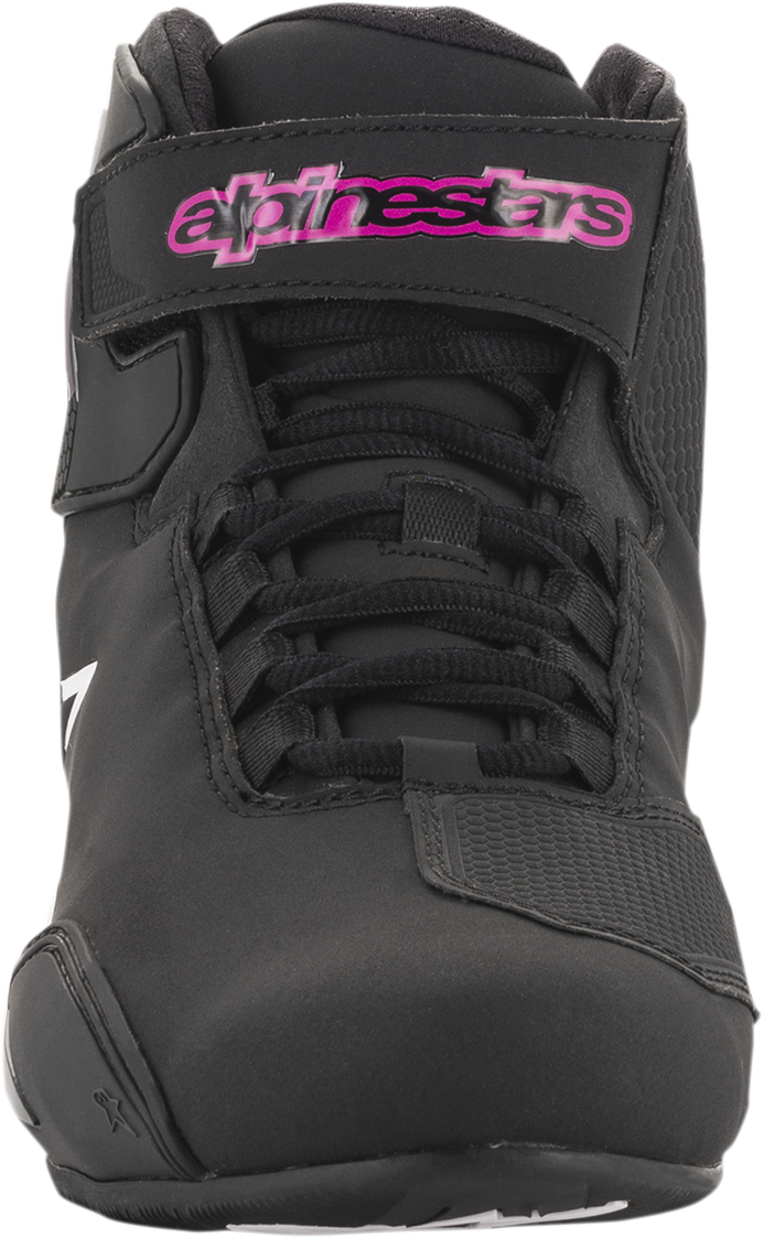 Zapatos ALPINESTARS Sektor para mujer - Negro/Rosa - Talla 10.5 (EE. UU.) 2515719103911