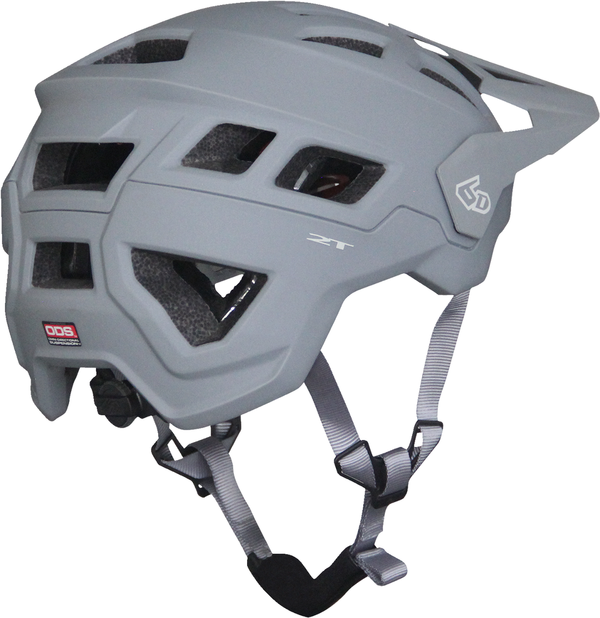 6D ATB-2T Bicycle Helmet - Ascent - Gray Matte - XS/S 23-0084