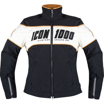 Chaqueta ICON Hella 4™ para mujer - Negra - Talla pequeña 2822-1677