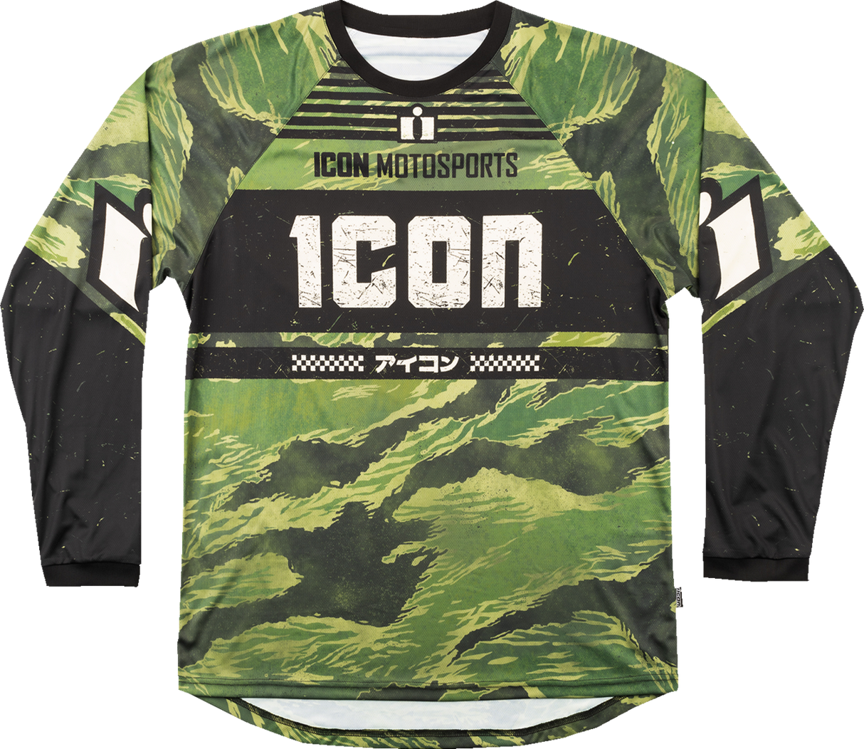 Camiseta ICON Tiger's Blood - Camuflaje verde - Talla pequeña 2824-0084