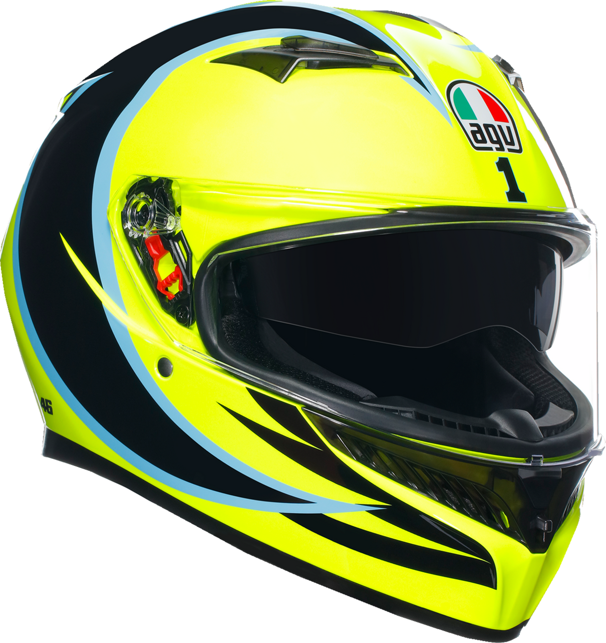 Casco de moto AGV K3 - Rossi WT Phillip Island 2005 - Grande 2118381004002L