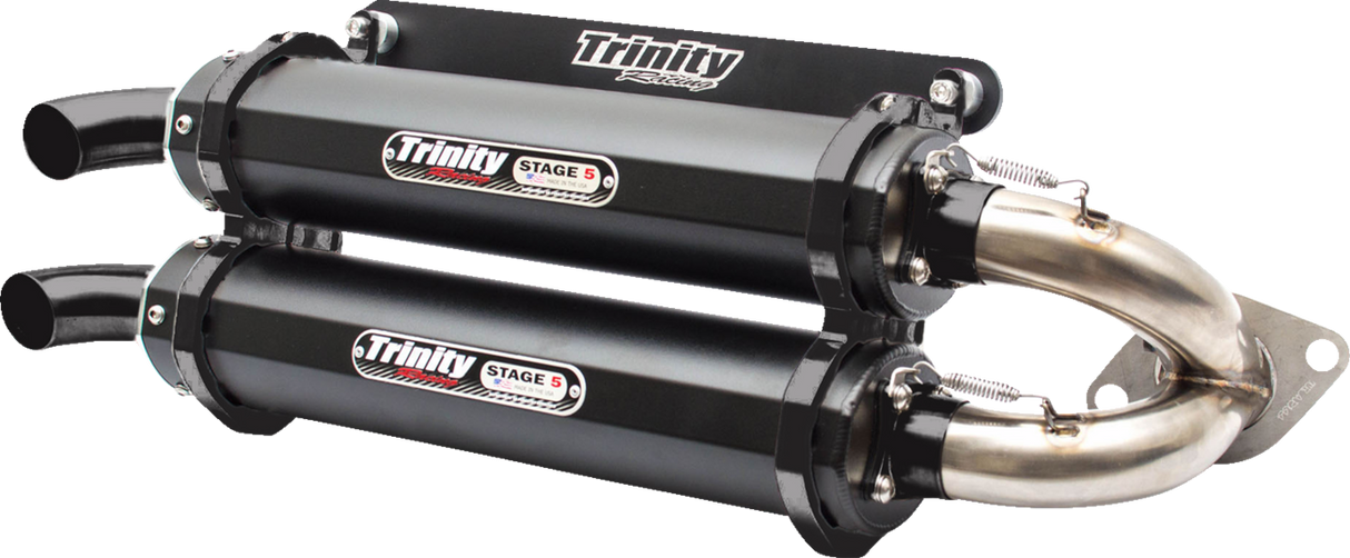 Silenciador TRINITY RACING - Cerakote Negro TR-4118S-C2